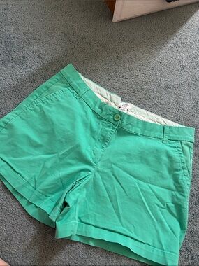 Crown & Ivy - Green Women’s Cotton Shorts
